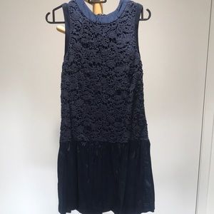 Blue Lace French Connection Dress